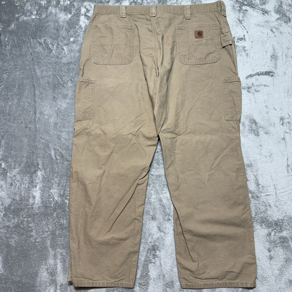 Vintage Carhartt Duck Canvas Carpenter Pants Mens 42x30 (40x30) B151 DKH